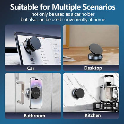 🔥Hot Sale 🔥Magnetic Phone Stand, 🔄360° Fordable and Retractable The Ultimate Viewing Companion🚗📱