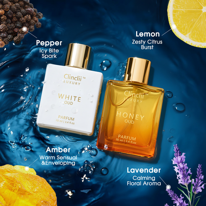 Final 3 Hours🔥Gentlemen’s Fragrance Set with Luxury's Honey Oud & White Oud
