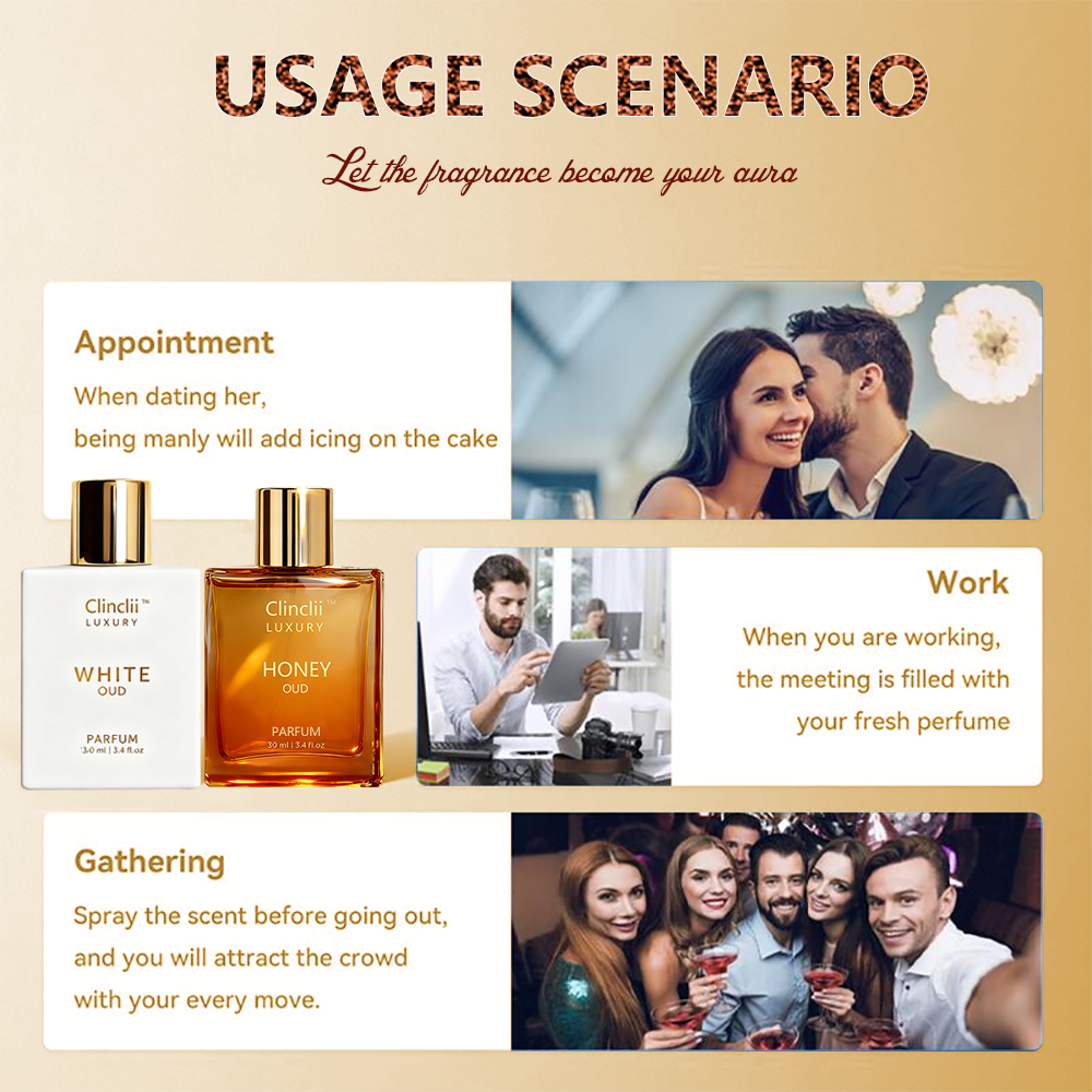 Final 3 Hours🔥Gentlemen’s Fragrance Set with Luxury's Honey Oud & White Oud